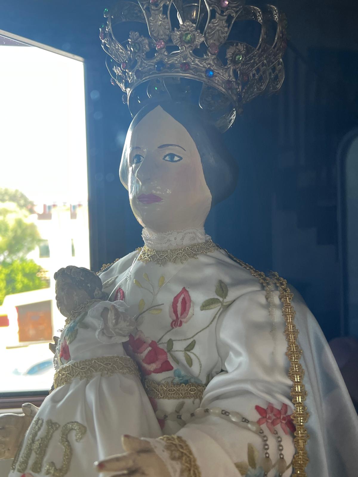 Il simulacro della Madonna con il Bambino